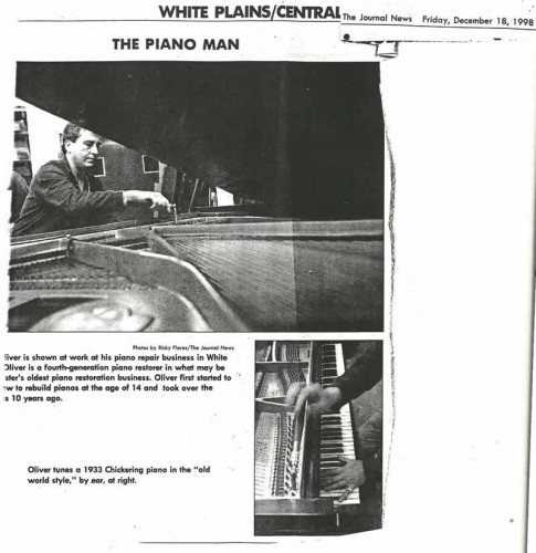 steve oliver the piano man article dec 1998 sml